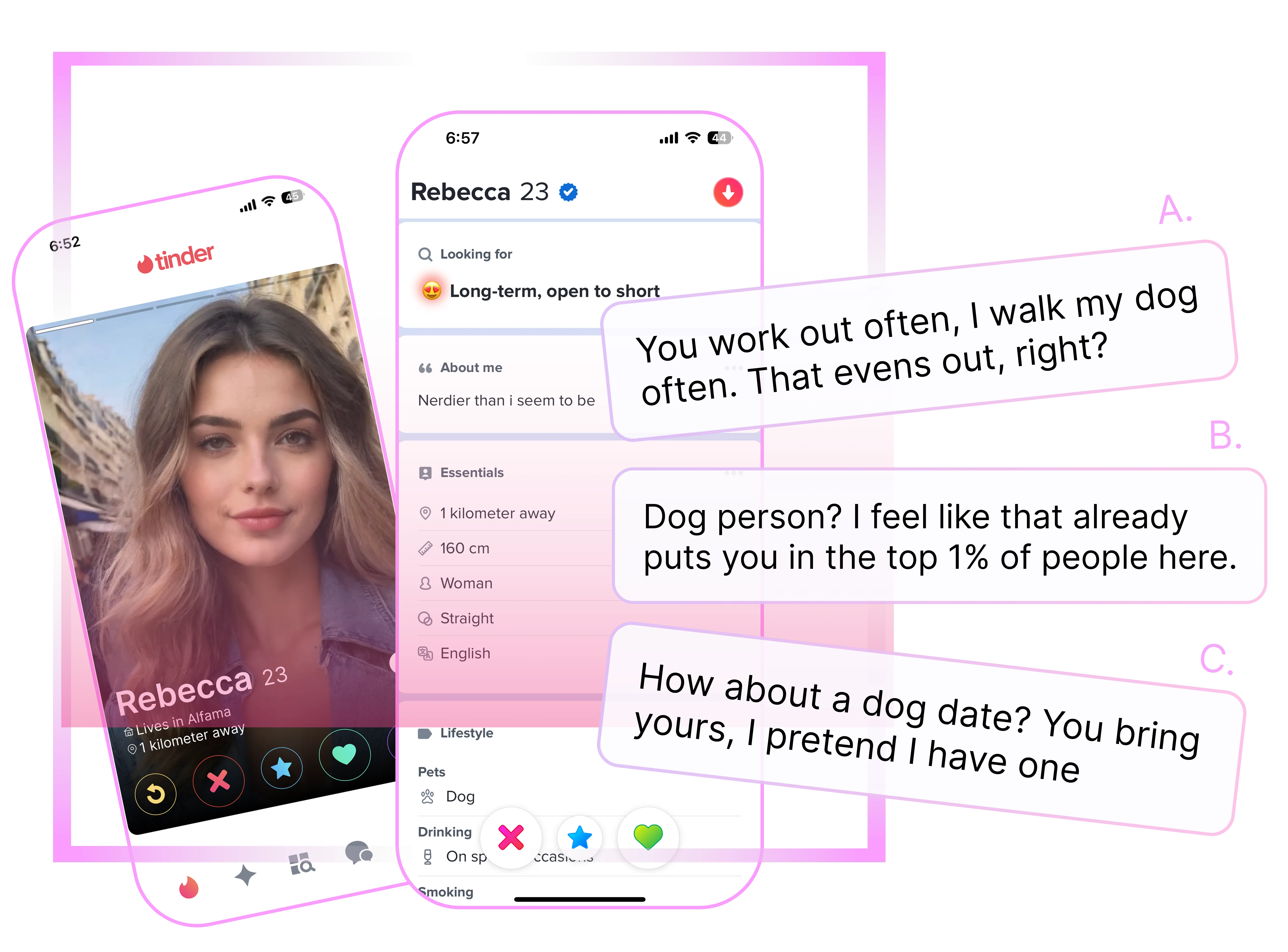 AI Pick-up Lines Feature